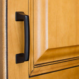 GlideRite 3 in. Matte Black Deco Base Cabinet Drawer Pulls (10-Pack)