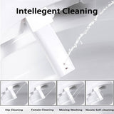 CATALINA 1.28 GPF Smart Bidet Toilet in Gloss White with Heated Seat & Air Dryer