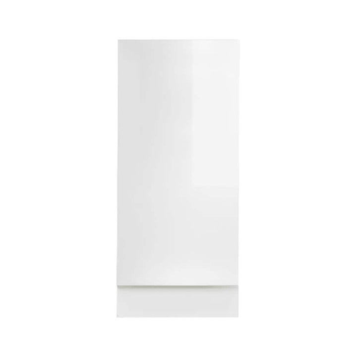 LIFEART CABINETRY Valencia Assembled 15-in. W x 24-in. D x 34.5-in. H in Gloss White Plywood Assembled Full-Height Base Kitchen Cabinet
