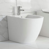 Swiss Madison St. Tropez Elongated Bidet in White - Sleek and Modern Ceramic Bathroom Fixture