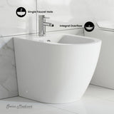 Swiss Madison St. Tropez Elongated Bidet in White - Sleek and Modern Ceramic Bathroom Fixture