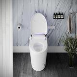 Streamline Tankless Elongated Smart Bidet Toilet with Auto Flush & Heated Seat