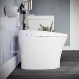 Streamline Tankless Elongated Smart Bidet Toilet with Auto Flush & Heated Seat