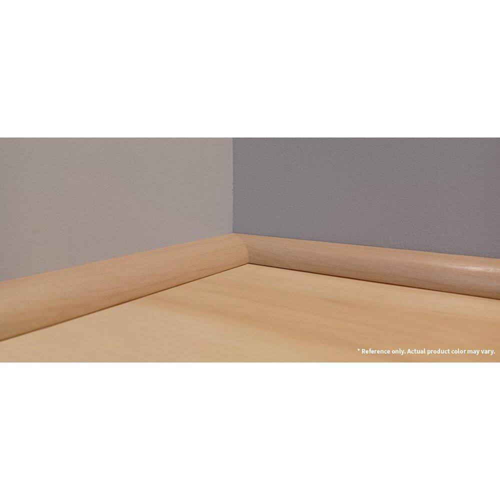DuraDecor Classy Chic Go-Getter Mocha 0.75 in. T x 0.75 in. W x 94 in. L Quarter Round Molding