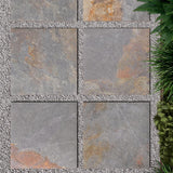 Flagstone Gold 24 in. x 24 in. x 0.75 in. Stone-Look Porcelain Paver
