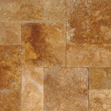 MSI Riviera 10 Piece Tumbled Travertine Paver Tile Kit (160 Sq. Ft. / Pallet)
