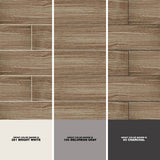 Daltile Trace Meadow 6 in. x 36 in. Golden Brown Glazed Porcelain Floor and Wall Tile (14.5 sq. ft./Case)