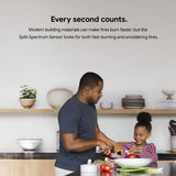 Google Nest Protect - Smoke Alarm and Carbon Monoxide Detector - Battery Operated - 2 Pack
