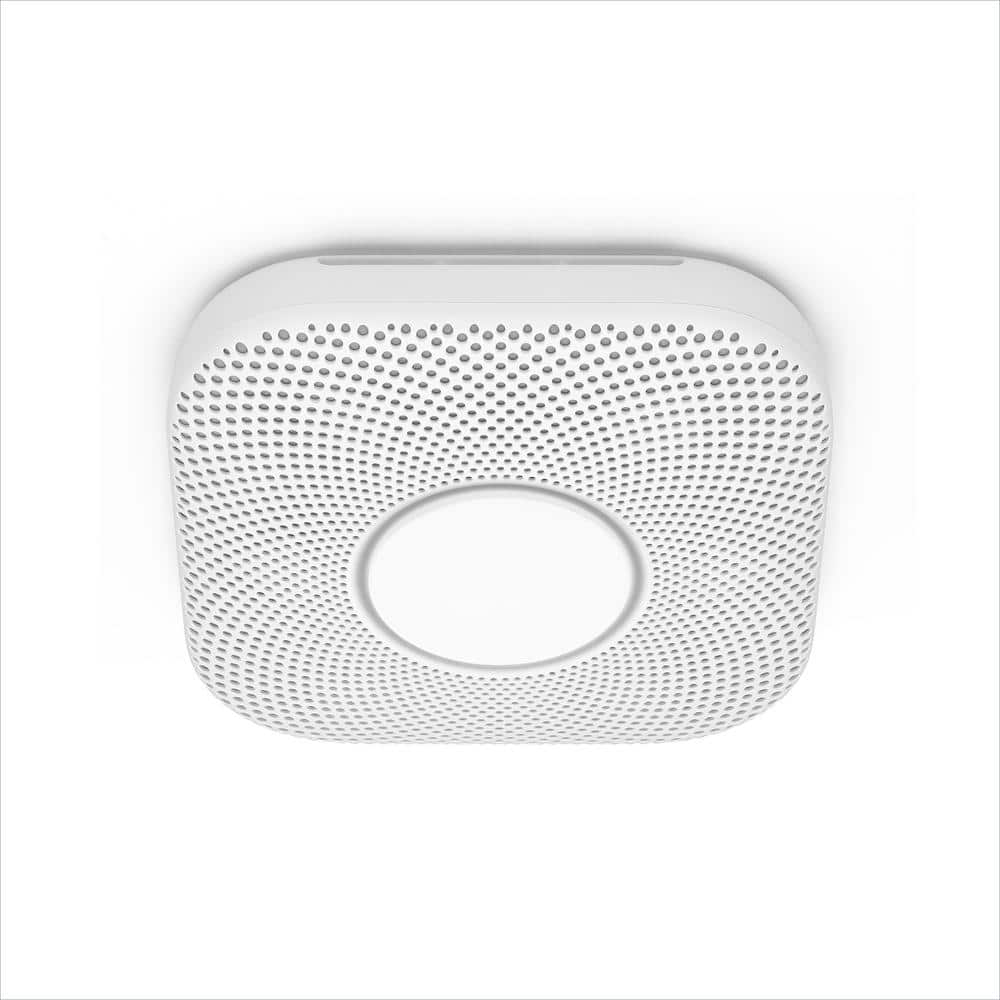 Google Nest Protect - Smoke Alarm and Carbon Monoxide Detector - Battery Operated - 2 Pack