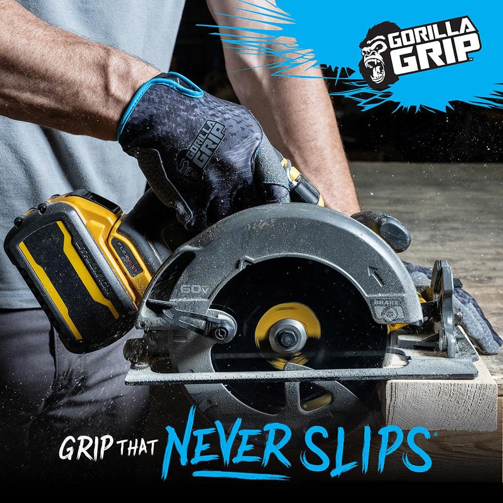GORILLA GRIP Large Performance Grip Work Gloves