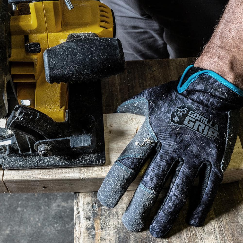GORILLA GRIP Large Performance Grip Work Gloves