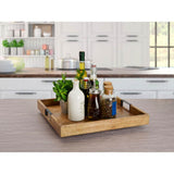 Gourmet Basics by Mikasa 18 in. Square Lazy Susan Serving Tray
