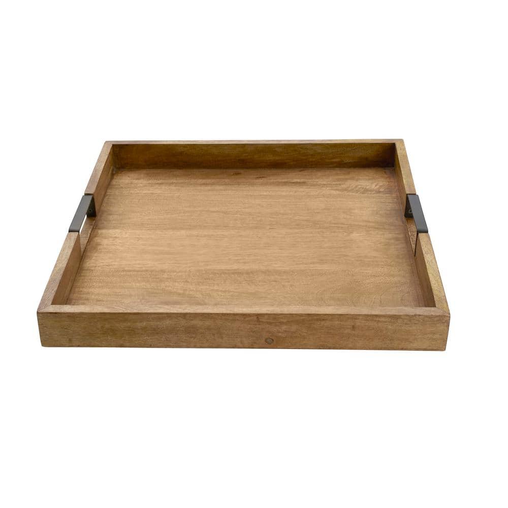Gourmet Basics by Mikasa 18 in. Square Lazy Susan Serving Tray
