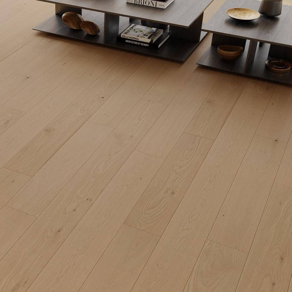 Selkirk Grand Buckland 1/2 in. T x 7.5 in. W Tongue and Groove Wire Brushed Engineered Hardwood Flooring (31.09 sq.ft./case)