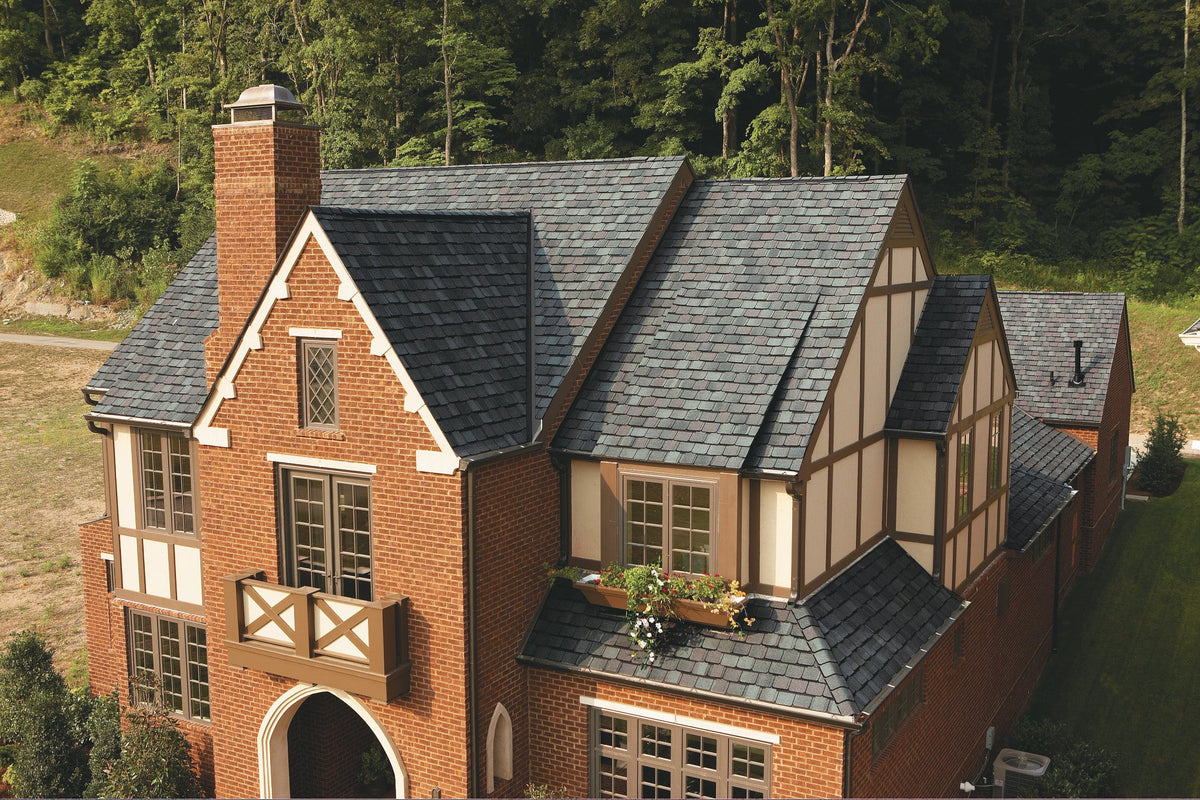 CertainTeed Grand Manor Colonial Slate Asphalt Architectural Shingles (5 Bundles per Square)