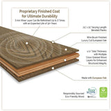 MSI Grant Manor White Oak XL 1/2 in. T x 7.48 in. W Tongue and Groove Engineered Hardwood Flooring (34.97 sq. ft./case)