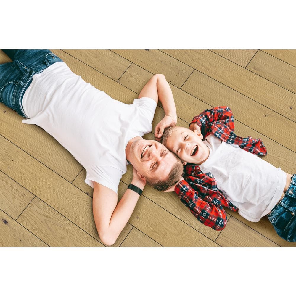 MSI Grant Manor White Oak 3/8 in. T x 7 in. W Tongue and Groove Engineered Hardwood Flooring (23.37 sq. ft./case)