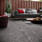 Ivy Hill Tile LithoTech 23.62 in. x 47.24 in. x 0.78 in. Graphite Gray Matte Porcelain Floor Paver Tile (7.74 sq. ft./Each)