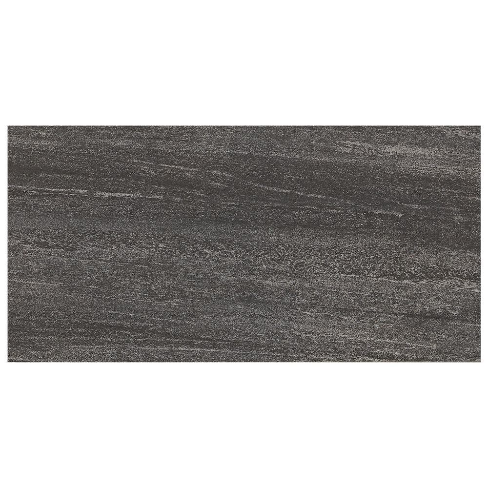 Marazzi Urban Craft Graphite 12 in. x 24 in. Glazed Porcelain Floor and Wall Tile (15.6 sq. ft. / case)