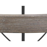 Progress Lighting Gulliver Collection 35-1/4 in. 9-Light Graphite Coastal Chandelier with Weathered Gray Wood Accents for Dining Rooms