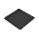 Norsk Gray/Black 24 in. x 24 in. EVA Foam Truly Reversible Interlocking Tile (54-Tile)