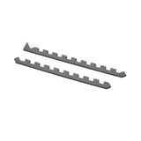 Norsk Gray/Black 24 in. x 24 in. EVA Foam Truly Reversible Interlocking Tile (18-Tile)