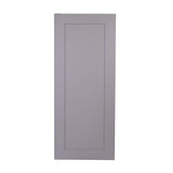 Bremen Cabinetry Bremen 21 in. W x 12 in. D x 36 in. H Gray Plywood Assembled Wall Kitchen Cabinet with Soft-Close