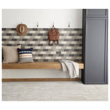 Daltile Roswell Gray 12 in. x 24 in. Glazed Porcelain Floor and Wall Tile (15.6 sq. ft./Case)