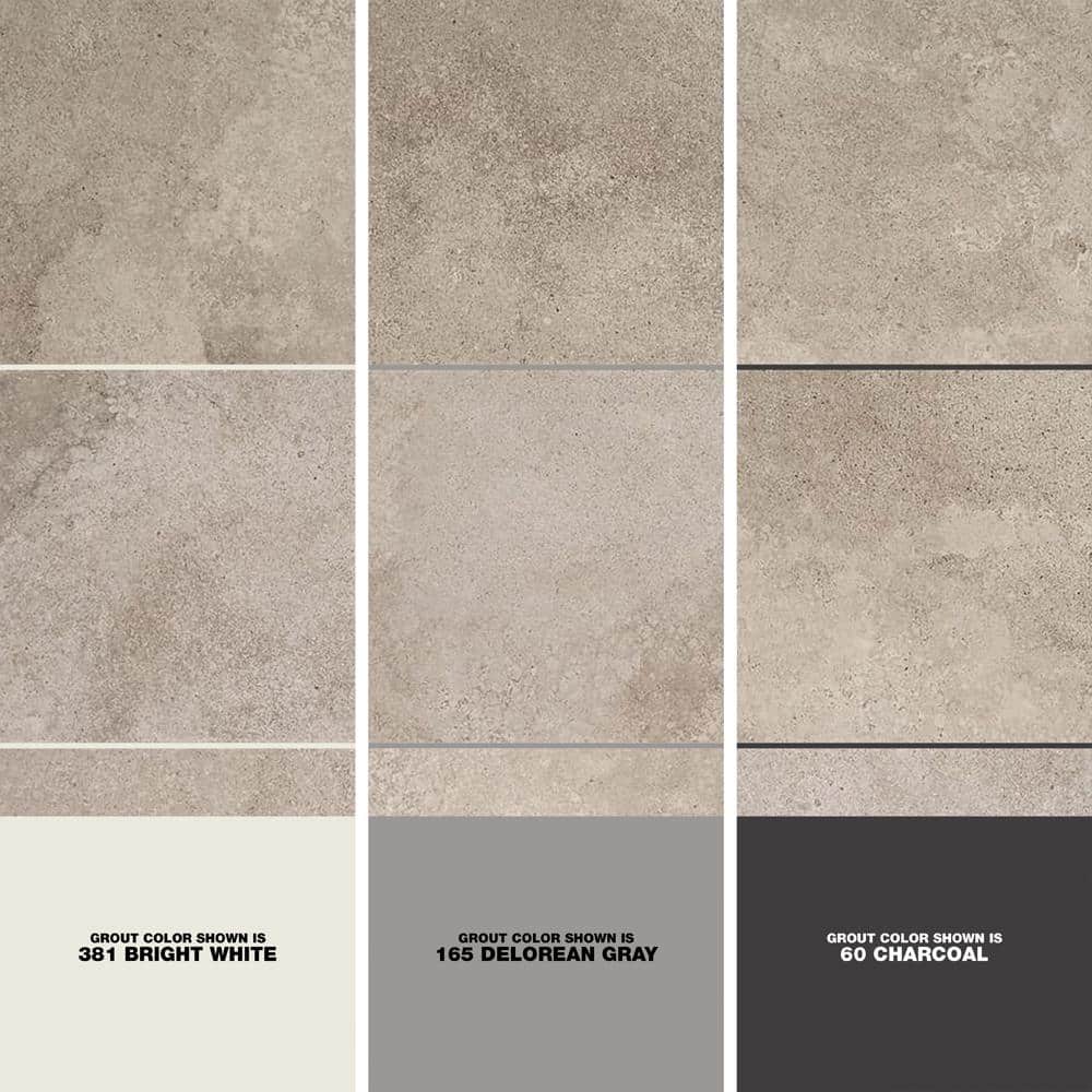 Daltile Hastings Gray 12 in. x 12 in. Glazed Porcelain Floor and Wall Tile (14.55 sq. ft. per Case)