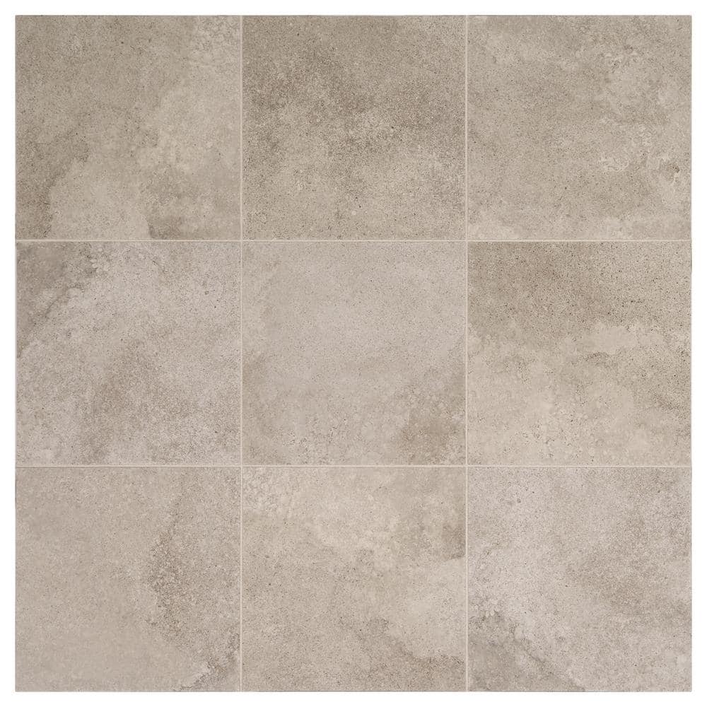 Daltile Hastings Gray 12 in. x 12 in. Glazed Porcelain Floor and Wall Tile (14.55 sq. ft. per Case)