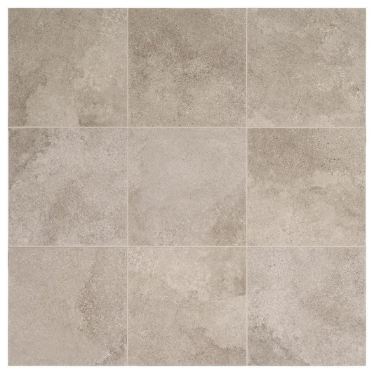 Daltile Hastings Gray 12 in. x 12 in. Glazed Porcelain Floor and Wall Tile (14.55 sq. ft. per Case)