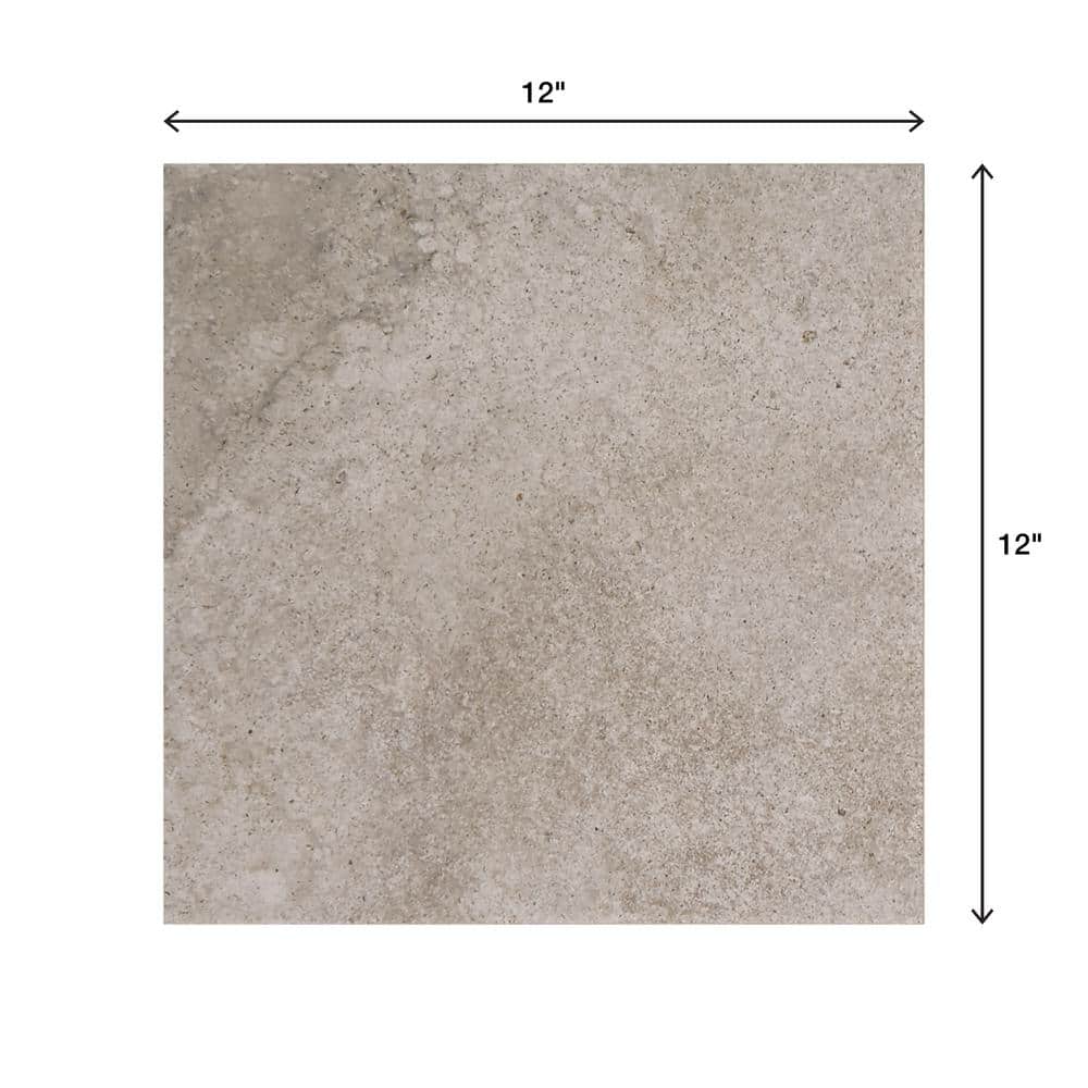 Daltile Hastings Gray 12 in. x 12 in. Glazed Porcelain Floor and Wall Tile (14.55 sq. ft. / case)