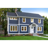 James Hardie 5/16 in. x 8-1/4 in. x 12 ft. HardiePlank Smooth Lap Siding, HZ10, Pearl Grey