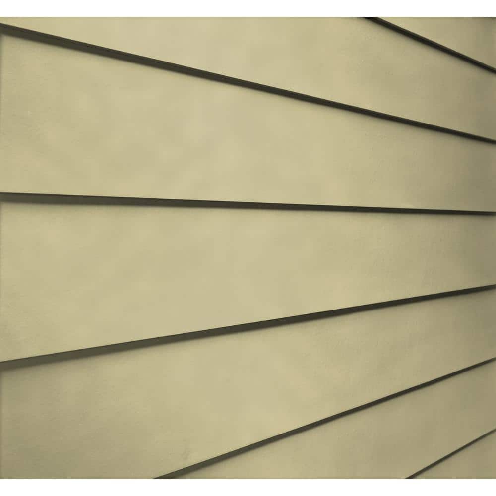 James Hardie 5/16 in. x 8-1/4 in. x 12 ft. HardiePlank Smooth Lap Siding, HZ10, Cobble Stone