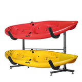 Black 2- Kayak Freestanding Storage Rack