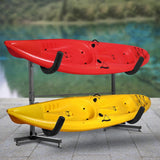 Black 2- Kayak Freestanding Storage Rack