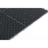 Gardenised Plastic Interlocking Cobbled Stone Look Garden Pathway Tiles, Decorative Floor Grass Pavers Anti- Slip Mat (5-Pack)
