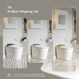 HOROW T03 Family Smart Bidet Toilet with Auto Flush and Warm Air Dryer - 1.27 GPF
