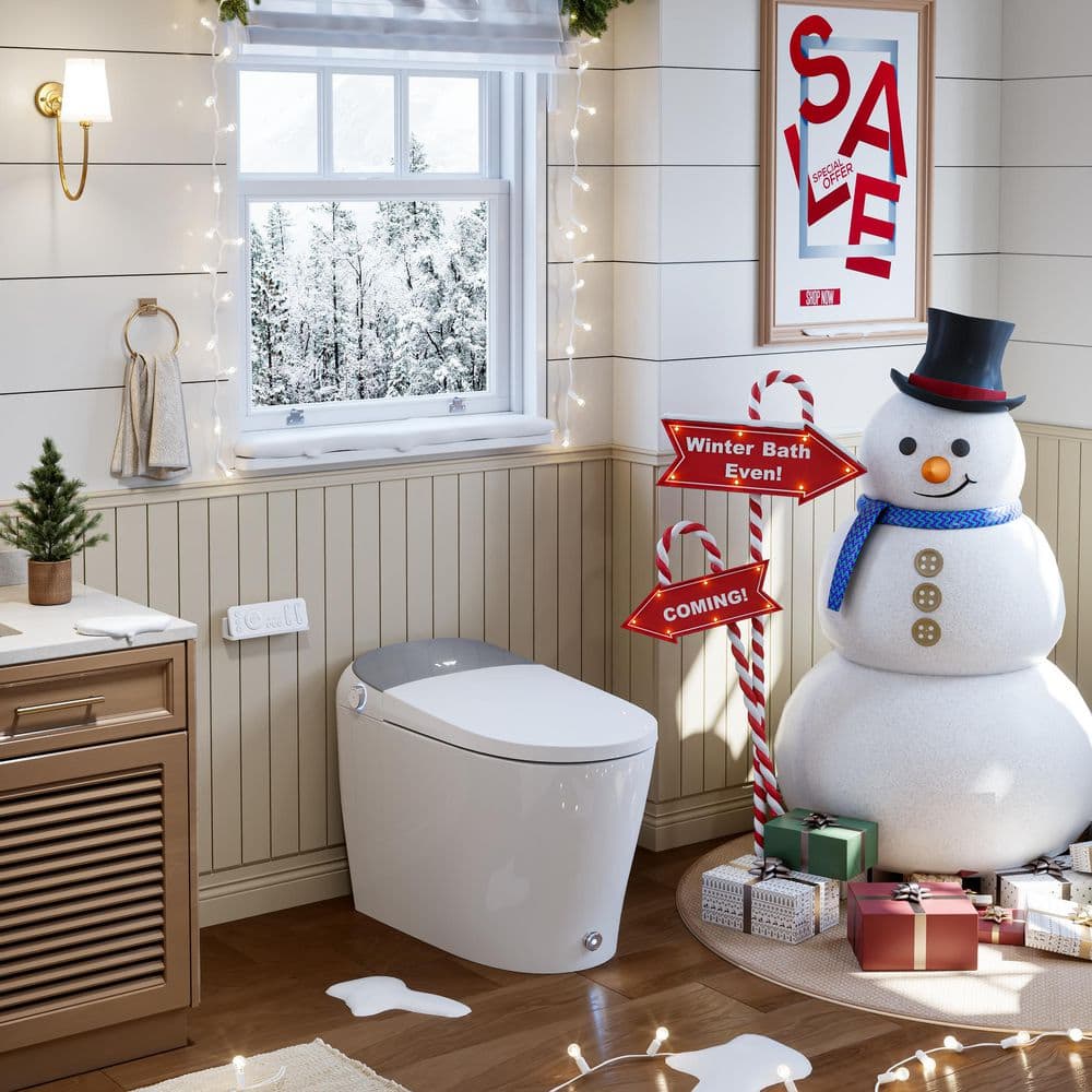 HOROW T03 Tankless Smart Toilet Bidet with Auto Features & UV Sterilization