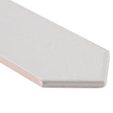 Saloni Gray 2.95 in. x 11.81 in. Polished Picket Ceramic Wall Tile (5.91 sq. ft./Case) by Ivy Hill Tile