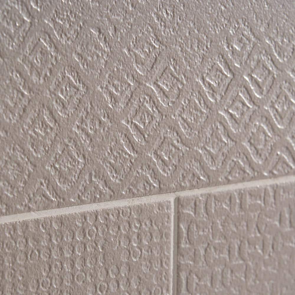 Harper 4 in. x 12 in. Gray Matte Porcelain Subway Floor and Wall Tile (30 pieces / 8.72 sq. ft. / box)