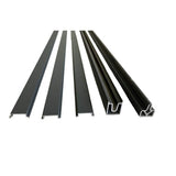 LH EP 3 in. x 3 in. x 6 ft. Gray Aluminum Alloy Fence End Post Kit for 6 in. x 6 in. EP Fence Series