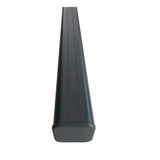 LH EP 3 in. x 3 in. x 6 ft. Gray Aluminum Alloy Fence End Post Kit for 6 in. x 6 in. EP Fence Series