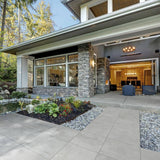Corso Italia Urban Gray 24 in. x 24 in. x 0.75 Concrete Look Porcelain Paver (Case of 2)