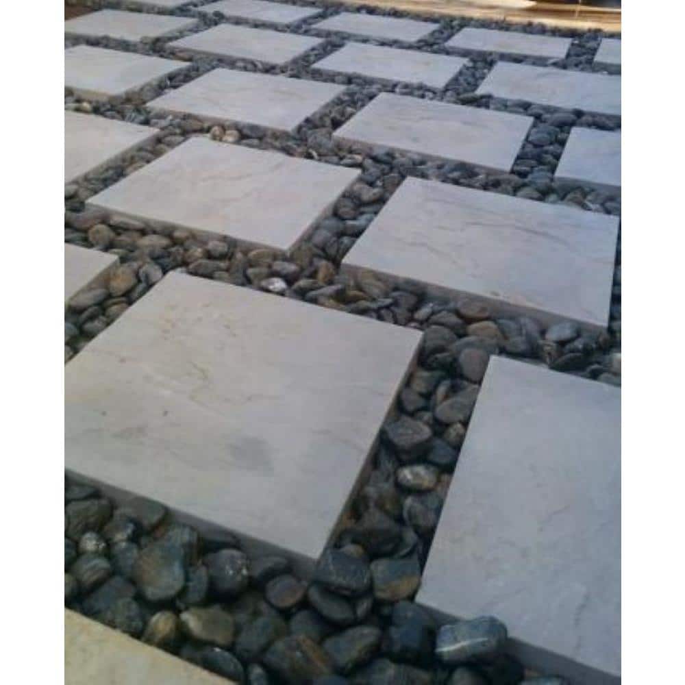Nantucket Pavers Yorkstone 24 in. x 24 in. Gray Concrete Paver (22-Pieces/88 sq. ft./Pallet)