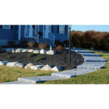 Nantucket Pavers Patio-on-a-Pallet 12in. x 24in. and 24in. x 24in. Concrete Gray Basketweave Yorkstone Paver (18 Pieces/48 Sq Ft.)