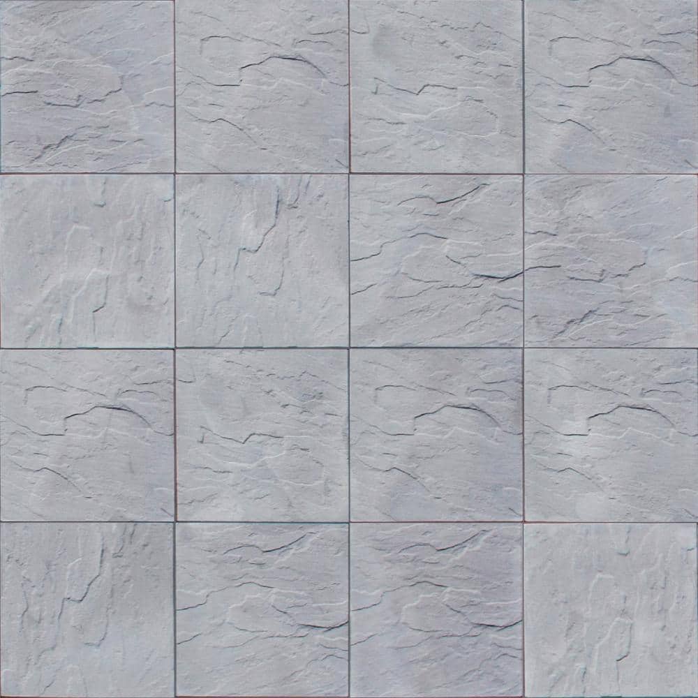 Nantucket Pavers Patio-on-a-Pallet 18 in. x 18 in. Concrete Gray Traditional Yorkstone Paver (32 Pieces/72 Sq Ft)
