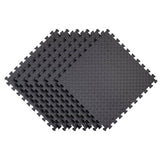 Norsk Gray 24 in. x 24 in. x 0.47 in. Foam Interlocking Floor Mat (6-Pack)