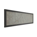 Outdoor Essentials 2 ft. x 6 ft. Cedar Canyon Privacy Fence Panel - Gray Cedar/Black Frame