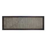 Outdoor Essentials 2 ft. x 6 ft. Cedar Canyon Privacy Fence Panel - Gray Cedar/Black Frame